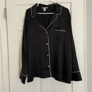 NWOT. Victoria Secret silk pajama top.